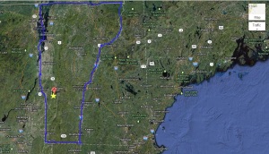 Ira Vermont Map