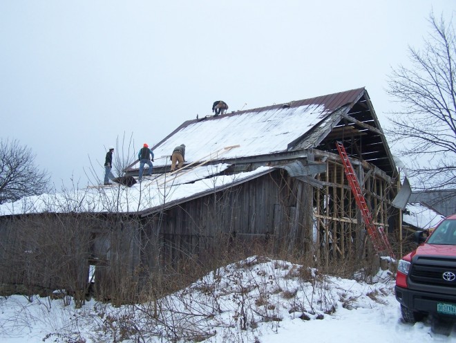 Historic Barn removal photo